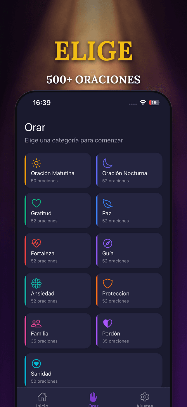 Bloqueo Sagrado: Elige entre 500+ oraciones en español